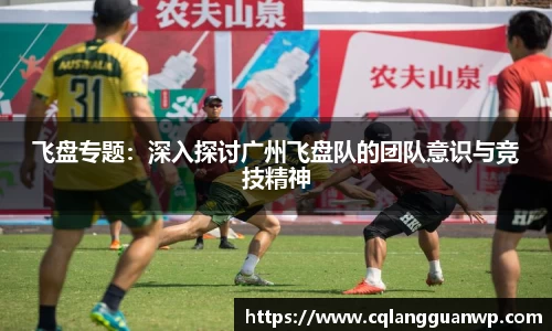 飞盘专题：深入探讨广州飞盘队的团队意识与竞技精神